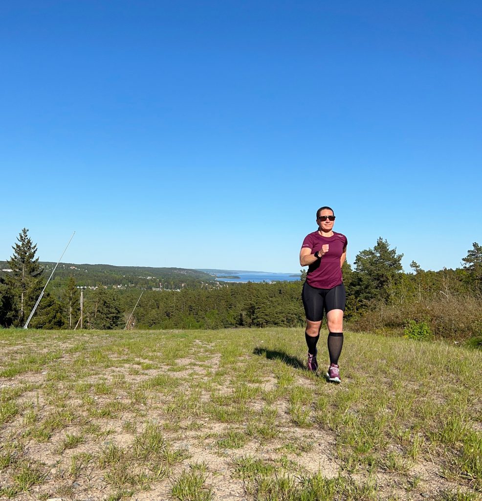 löpning i Yxbacken