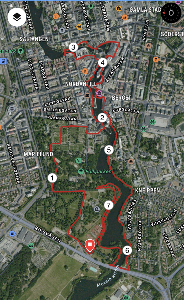 Dagens löprunda