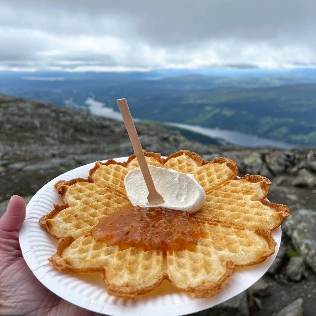 Våffla på Åreskutan
