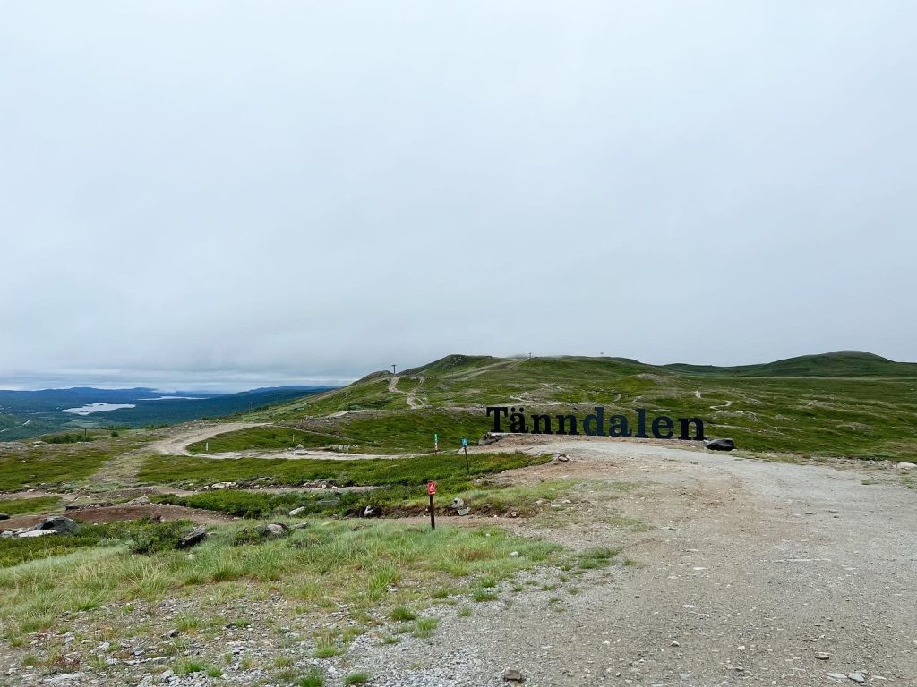Tänndalen-skylten