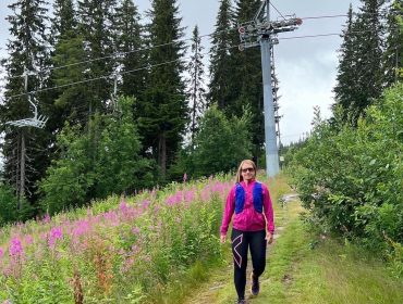 Kort vandring till Knettsetra