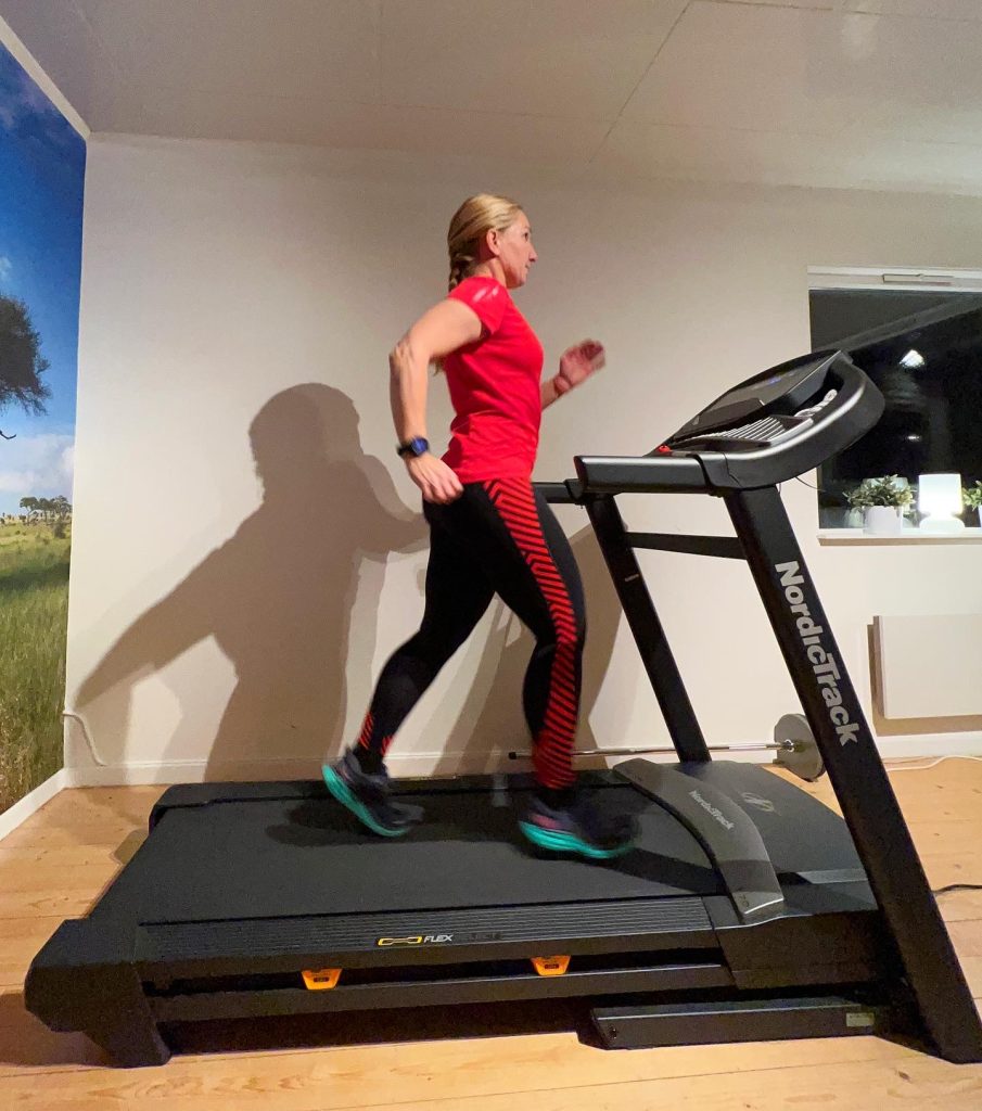 Rehablöpning på löpband