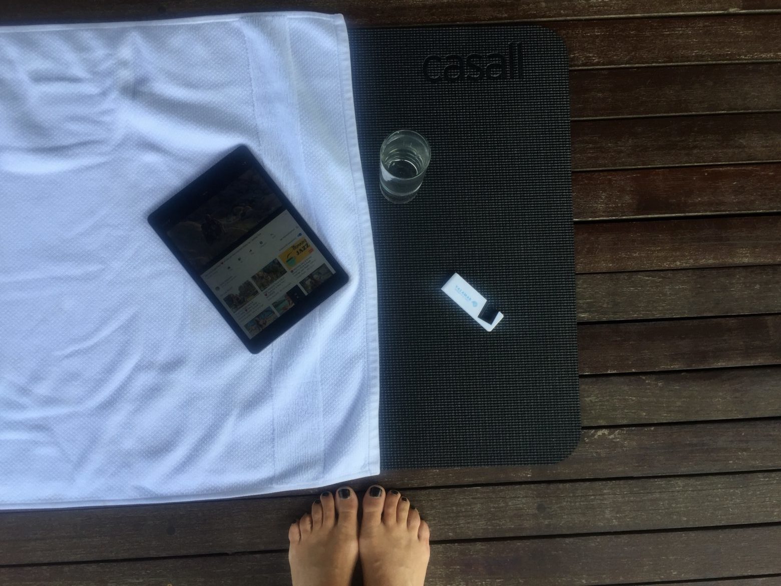 Yoga med vilda djur
