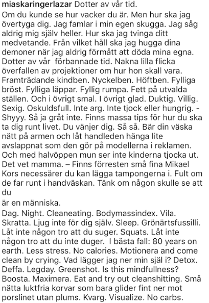 Mia2 - VARNING: Kroppshets (i form av squats)
