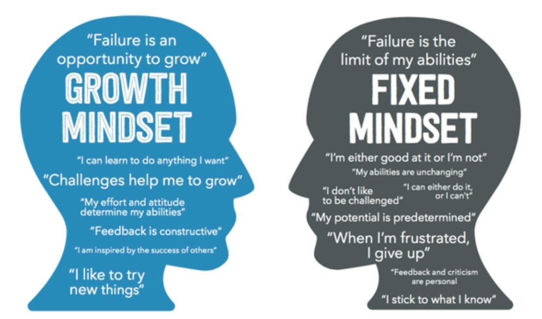 mindset - Vända sig utifrån och in - feedback