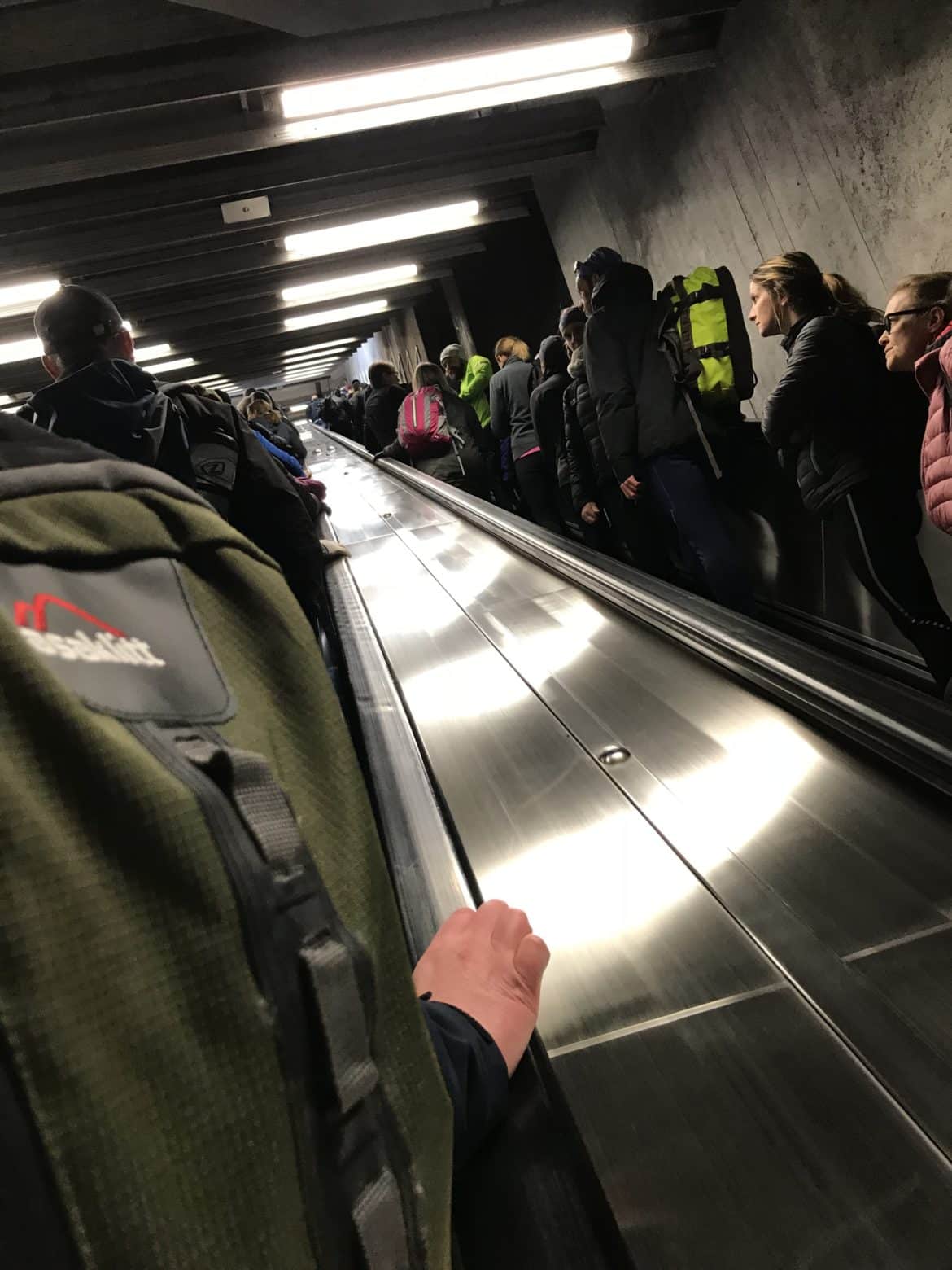 rulltrappa - Det är inte målet som räknas