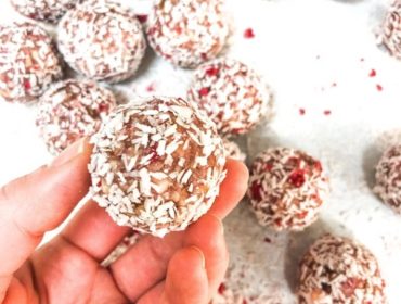 raw hallonbollar