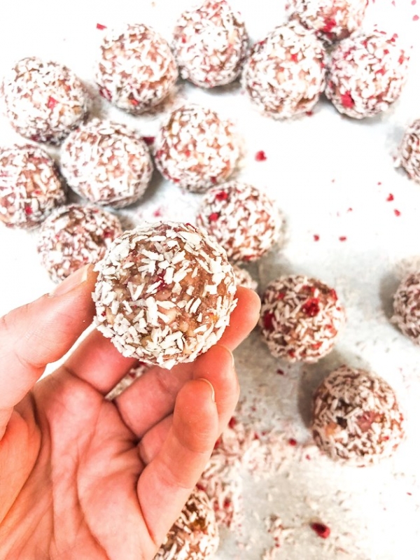 raw hallonbollar