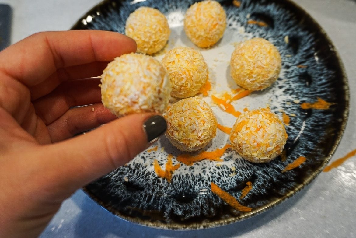 Proteinbollar morotscheesecake