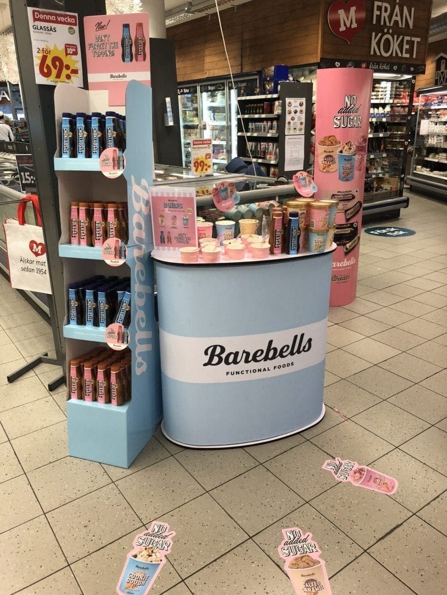 Barebells on Tour Malmö Skippa Sockret