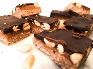 raw-och-sockerfri-snickerskaka - Raw och sockerfri snickerskaka