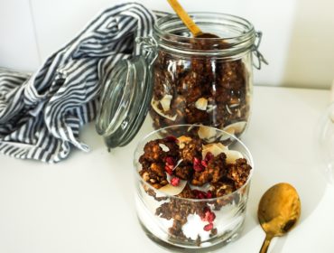 Glutenfri chokladgranola