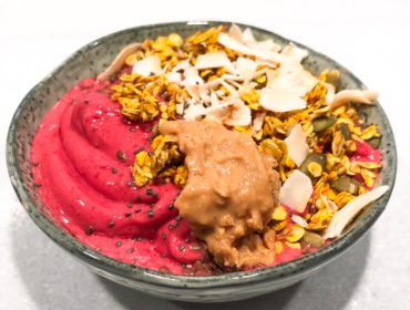smoothiebowl hallon