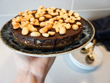 Snickerstårta raw