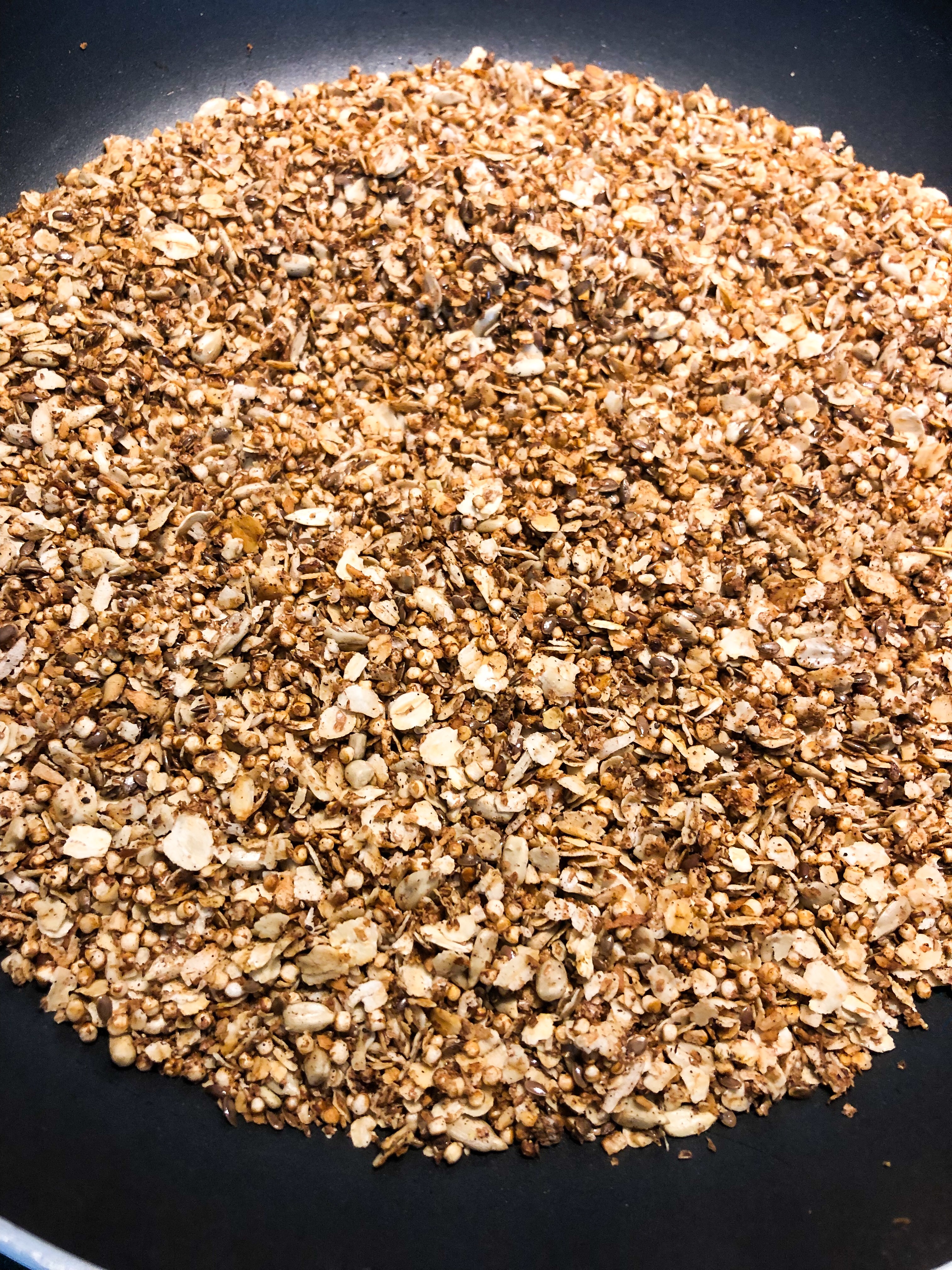 Stekpannegranola