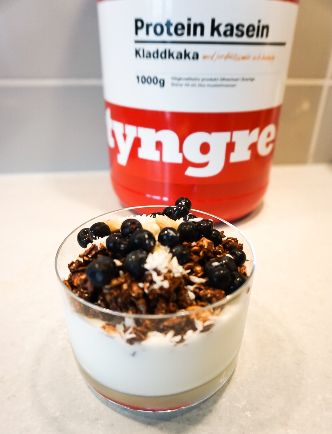 Proteinrik granola 