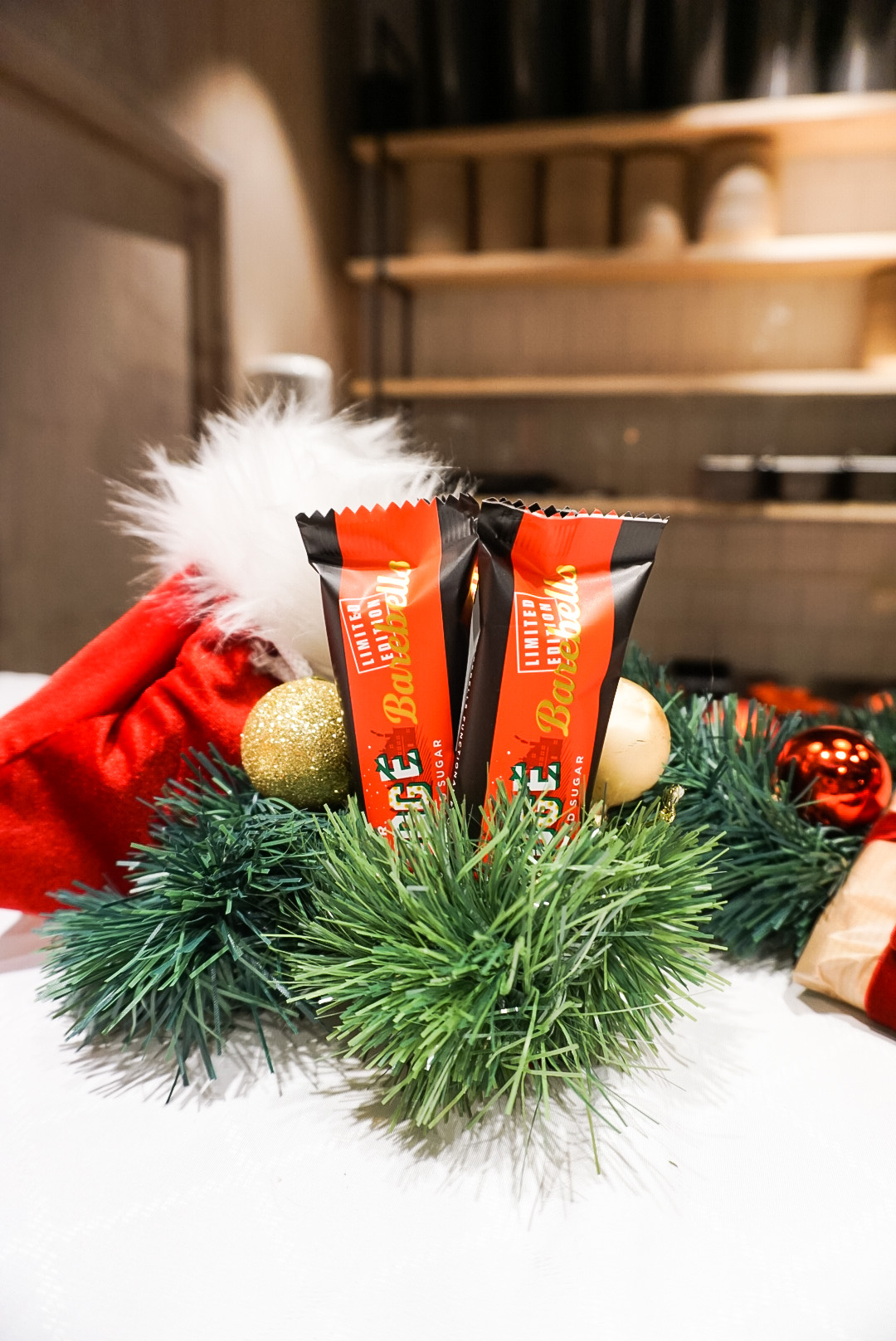 Barebells xmas fudge