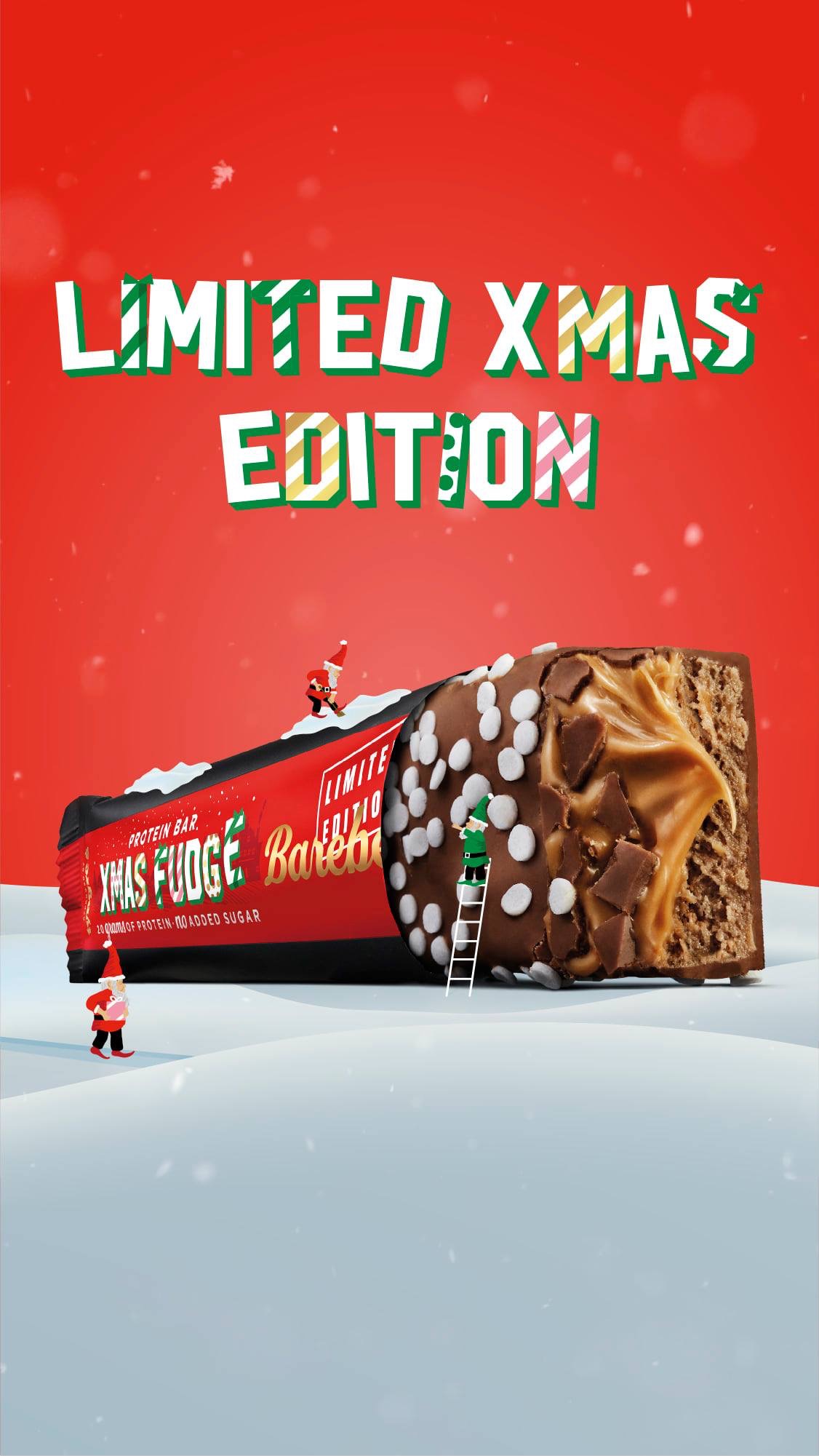 Barebells xmas fudge