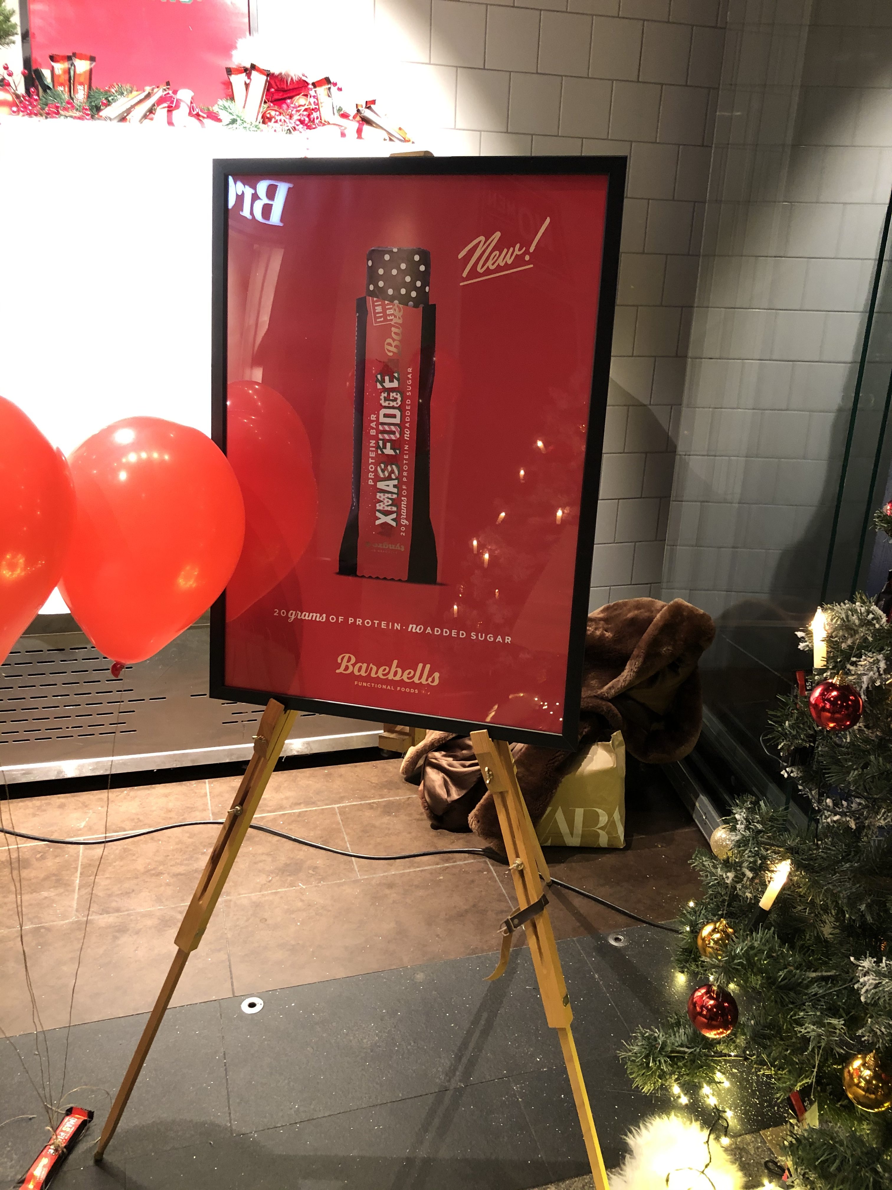 Barebells xmas fudge