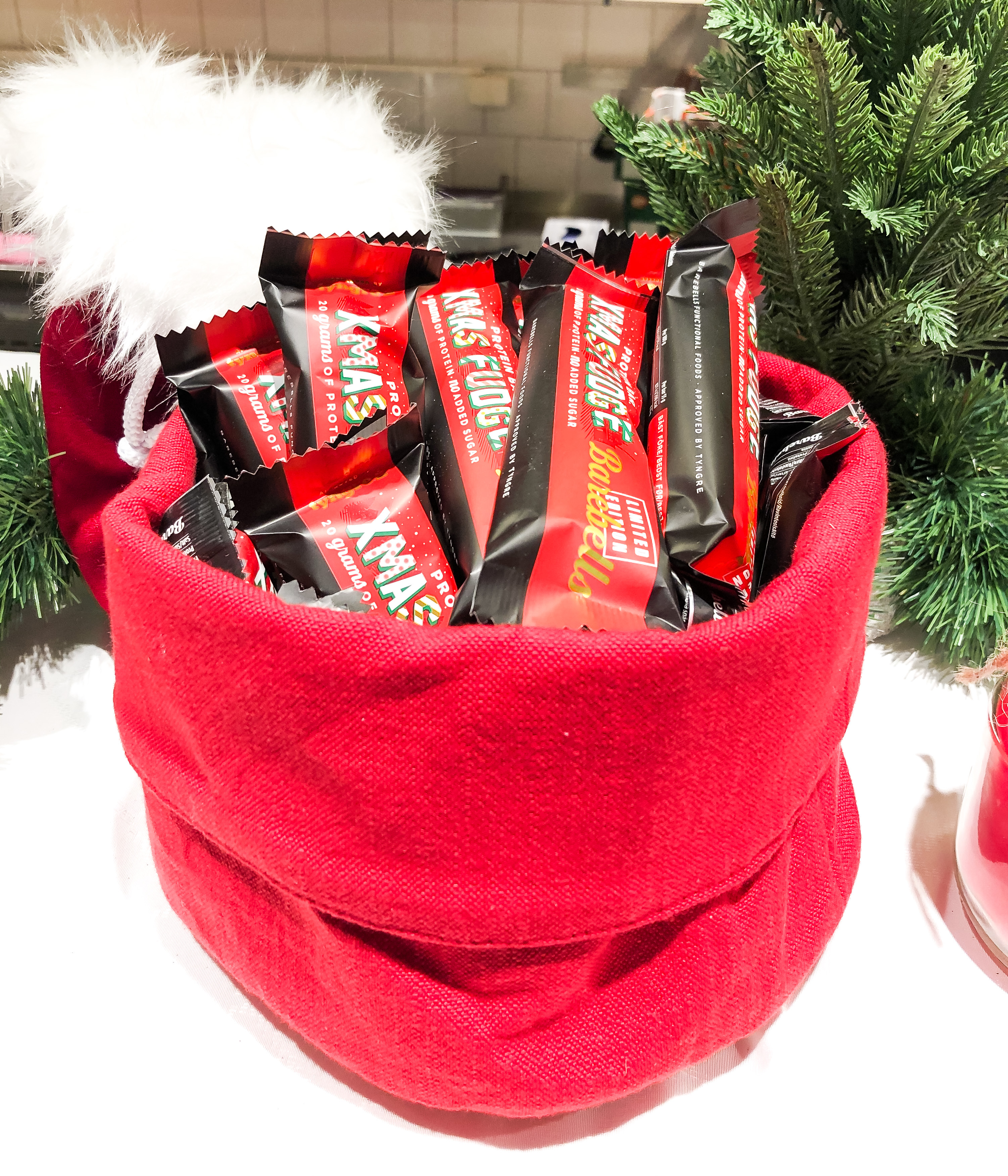 Barebells xmas fudge