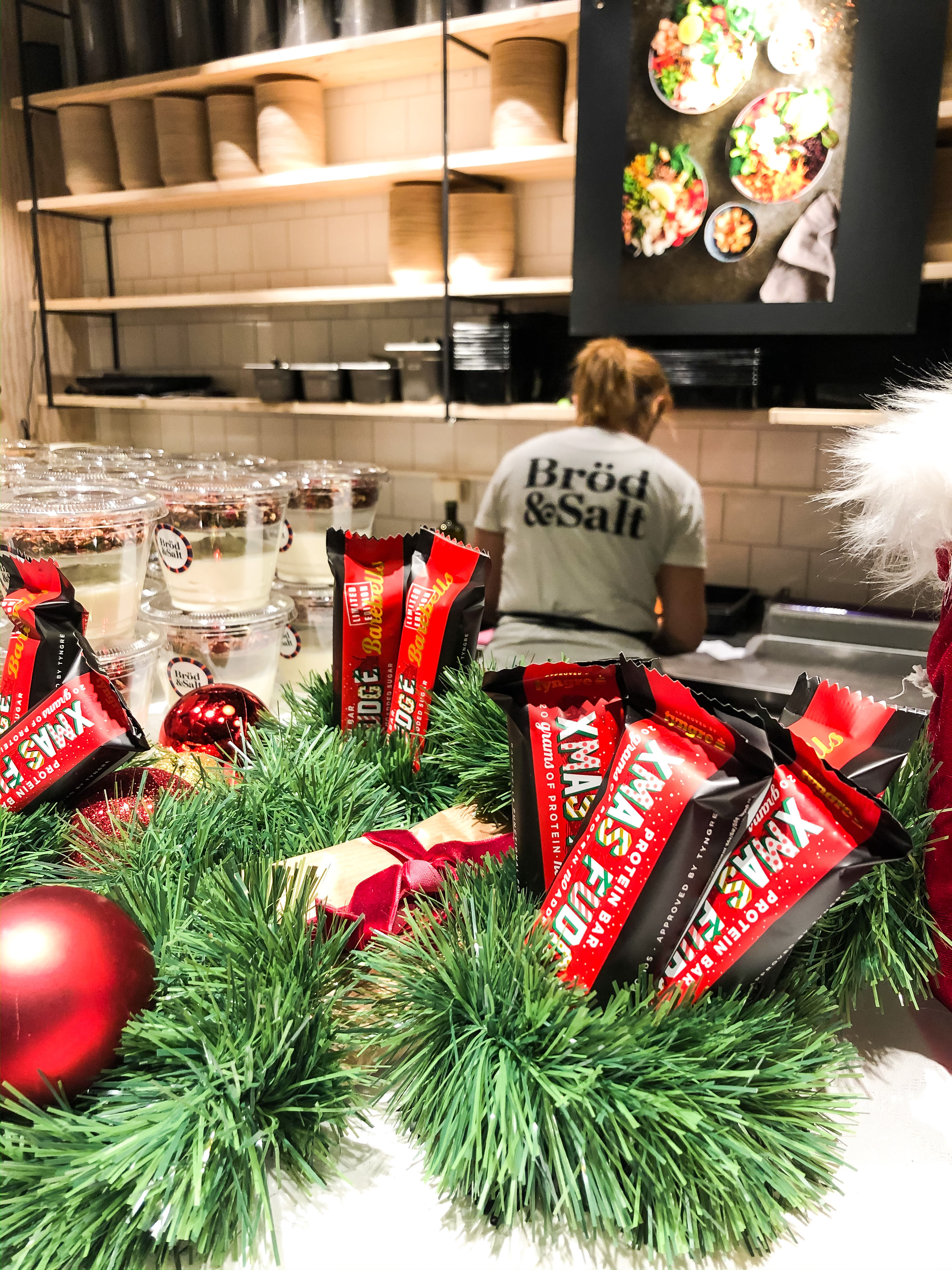 Barebells xmas fudge