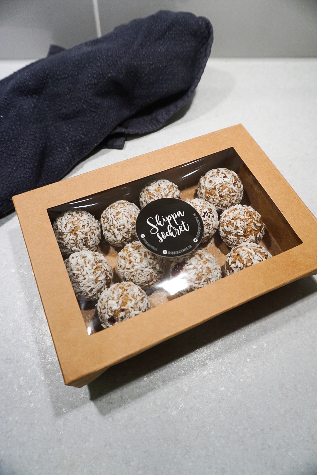 Raw pepparkaksbollar
