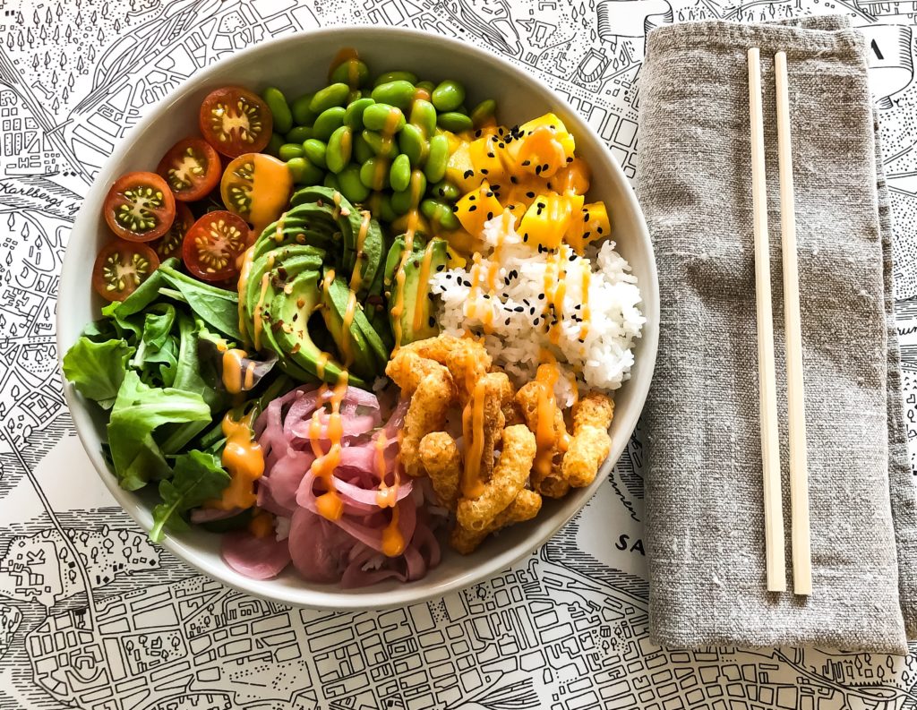 Mexikansk Poké Bowl Vegetar