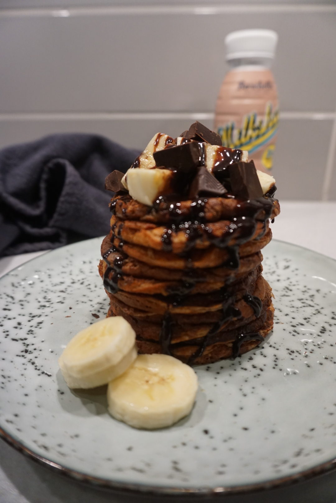proteinpannkakor bananasplit 