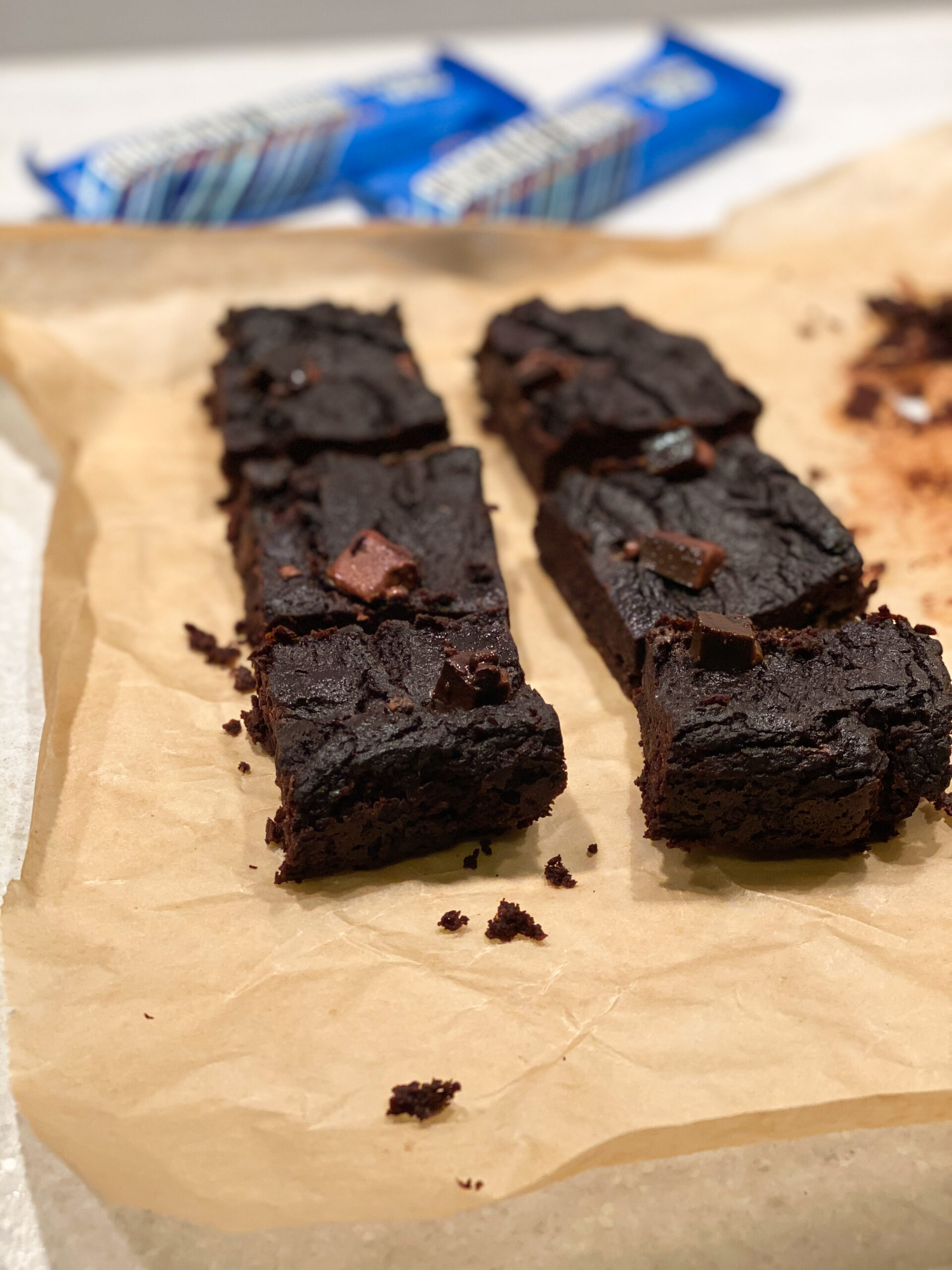 vegansk brownie
