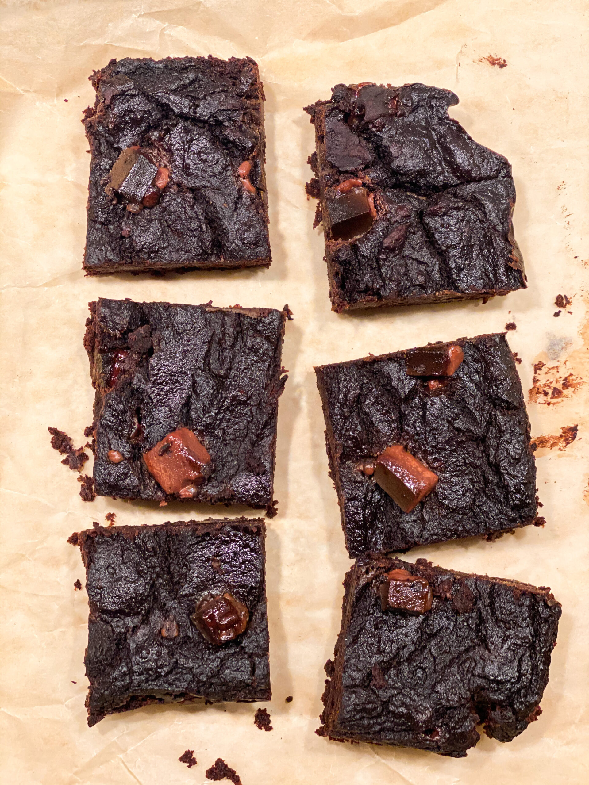 vegansk brownie