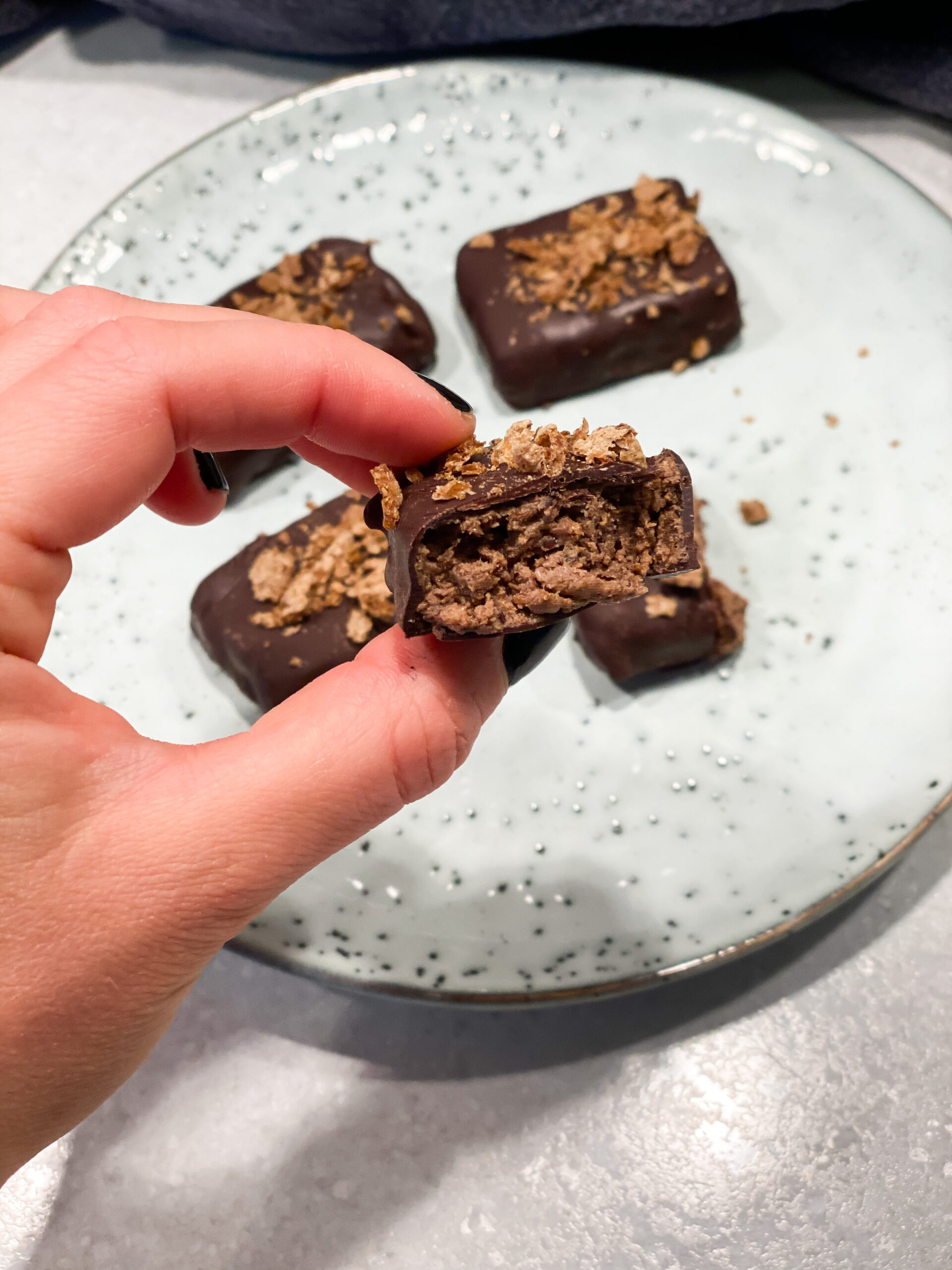 proteinbars med crunch
