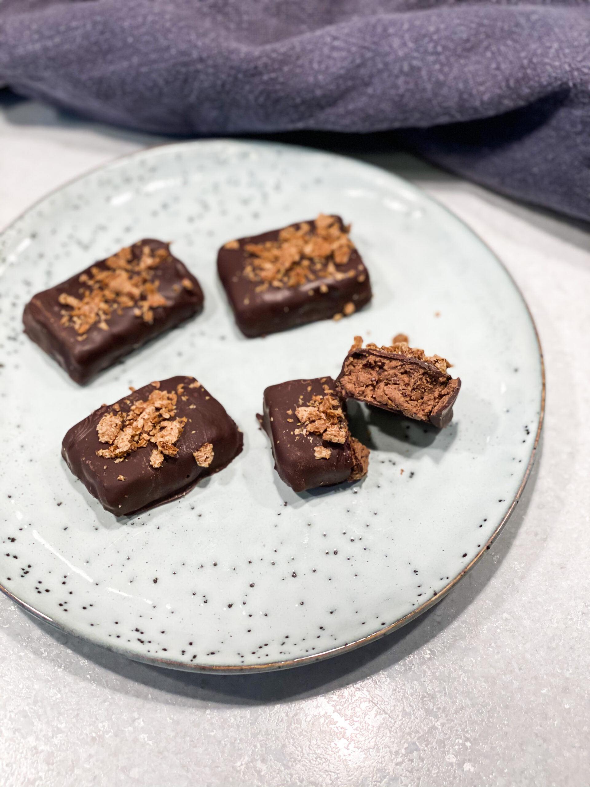 proteinbars med crunch