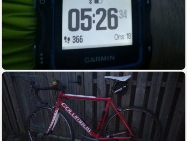 Cykelpenlda, har man långt får man starta tidigt...