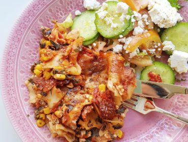 Glutenfri-vegolasagne
