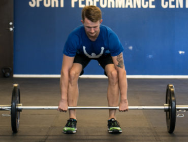 PTn Patrick Rapp lyfter ett marklyft