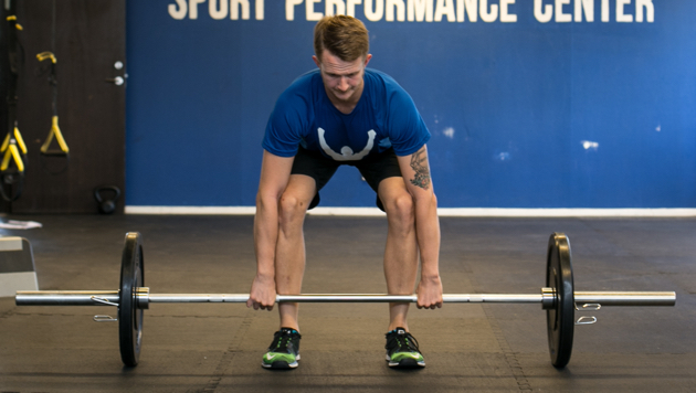 PTn Patrick Rapp lyfter ett marklyft