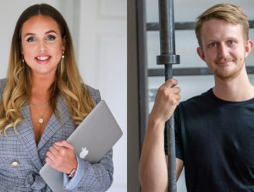 Nutritionisten Vilma Litens och personliga tränaren Patrick Rapp