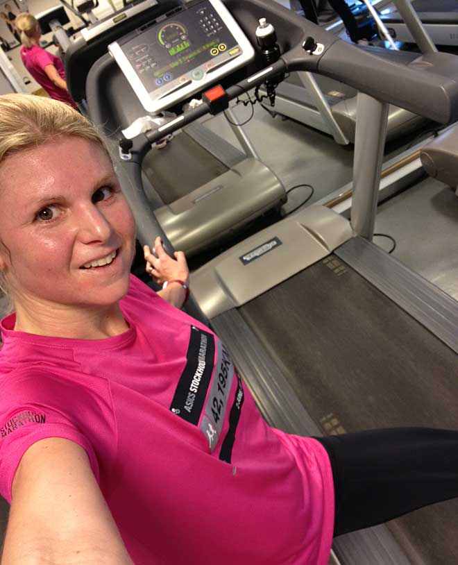 lopbandinterv - Stegrande intervaller och PB i fart