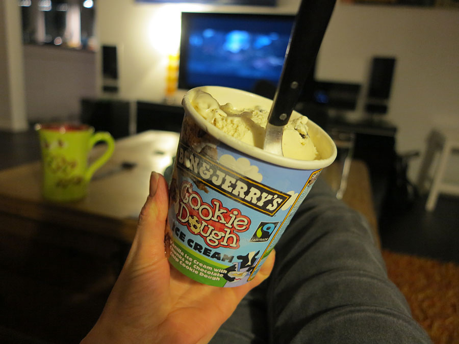 B&J_cookied BJ_cookied - Laddad för långpass