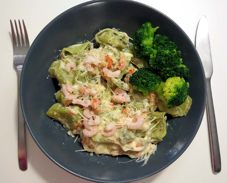 kraftpasta kraftpasta - Krämig kräftstjärtspasta