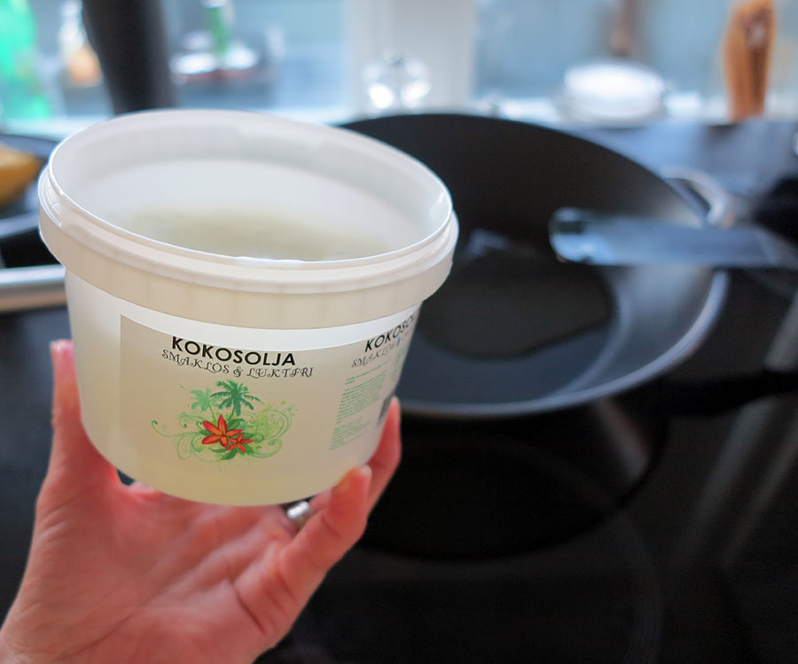 kokosolja_stek kokosolja_stek - Kycklingwok med nudlar och jordnötsmör