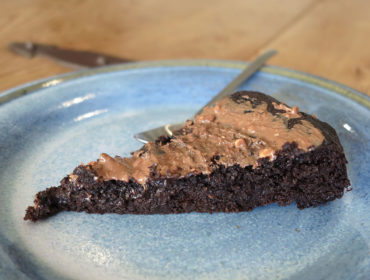 brownie av svarta bönor