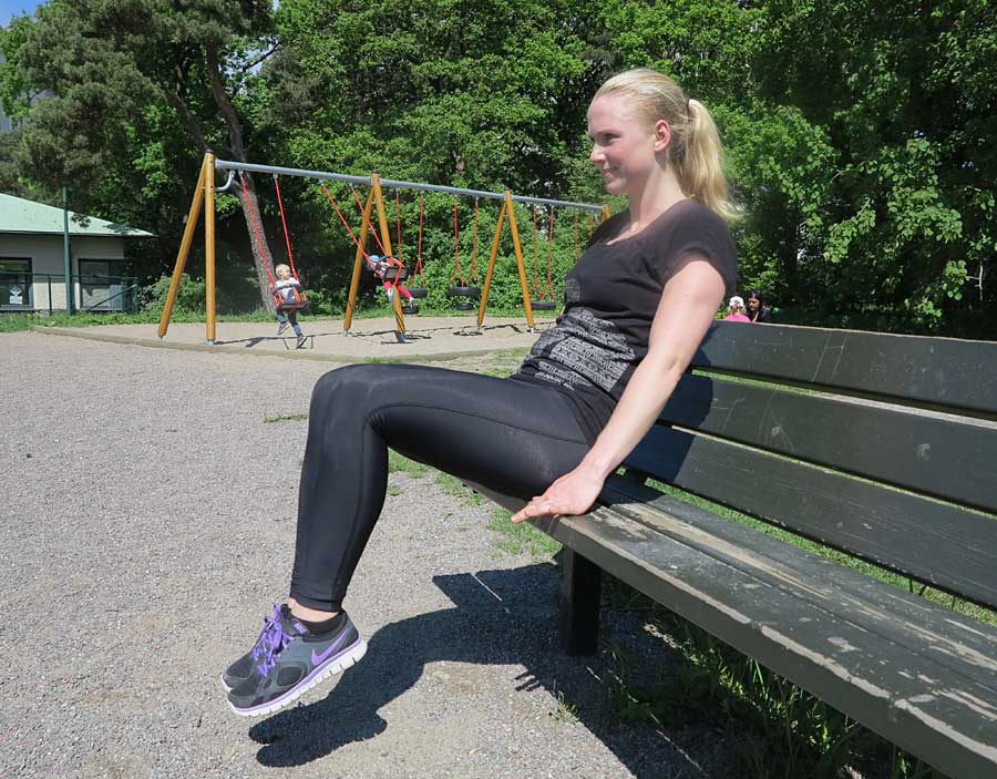 mage_parkbank2 mage_parkbank2 - Mage med benindrag -dagens utomhusövning