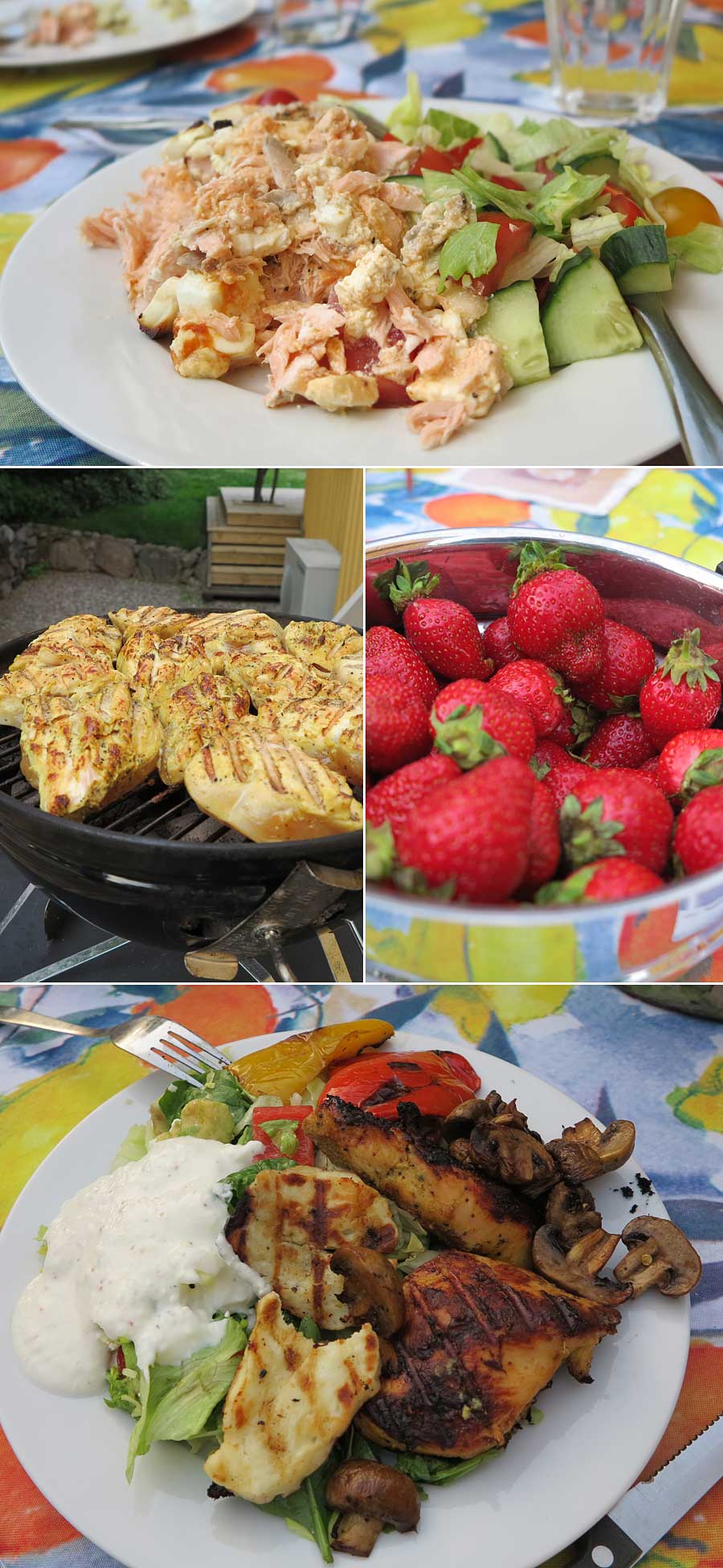 midsommarmat13 midsommarmat13 - Otraditionell midsommar -bildkollage