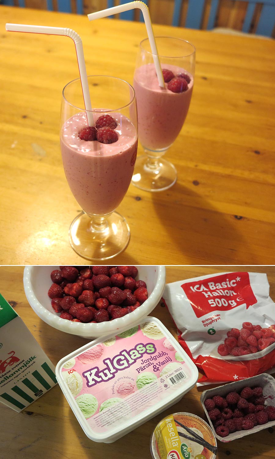 glassdrink_jordg glassdrink_jordg - Glassdrink med jordgubbar