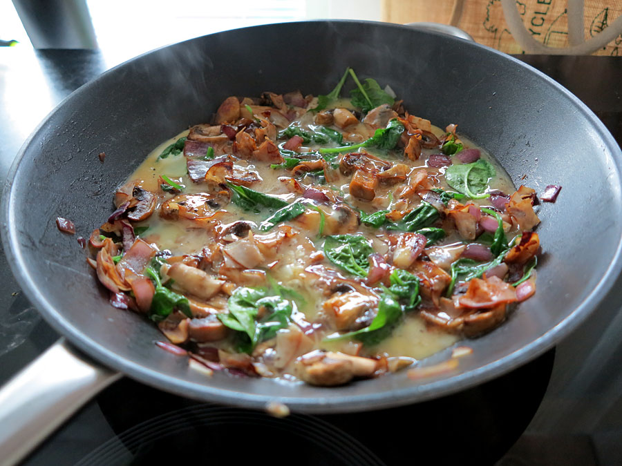 omellet_spenat omellet_spenat - Grön omelett -recept