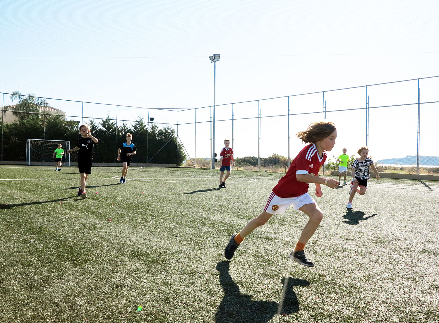 Fotboll på Mythos Beach /annalissjanis.se