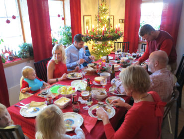 Julmiddag 2014.