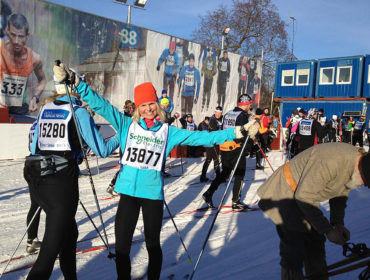 Mål Vasaloppet Öppet Spår 2013/Anna Lissjanis