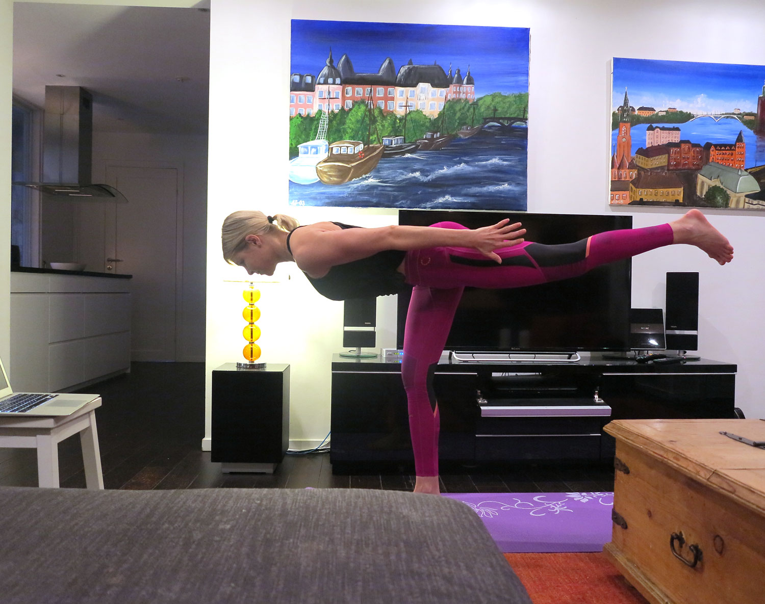 Yoga krigare C - Anna Lissjanis